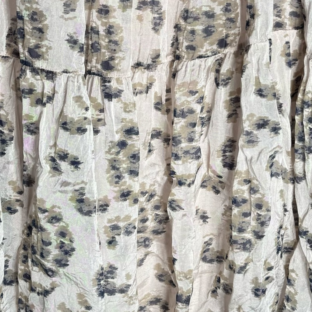 Elena Baldi Silk Blend Maxi Dress - Size L - Picture 3 of 7